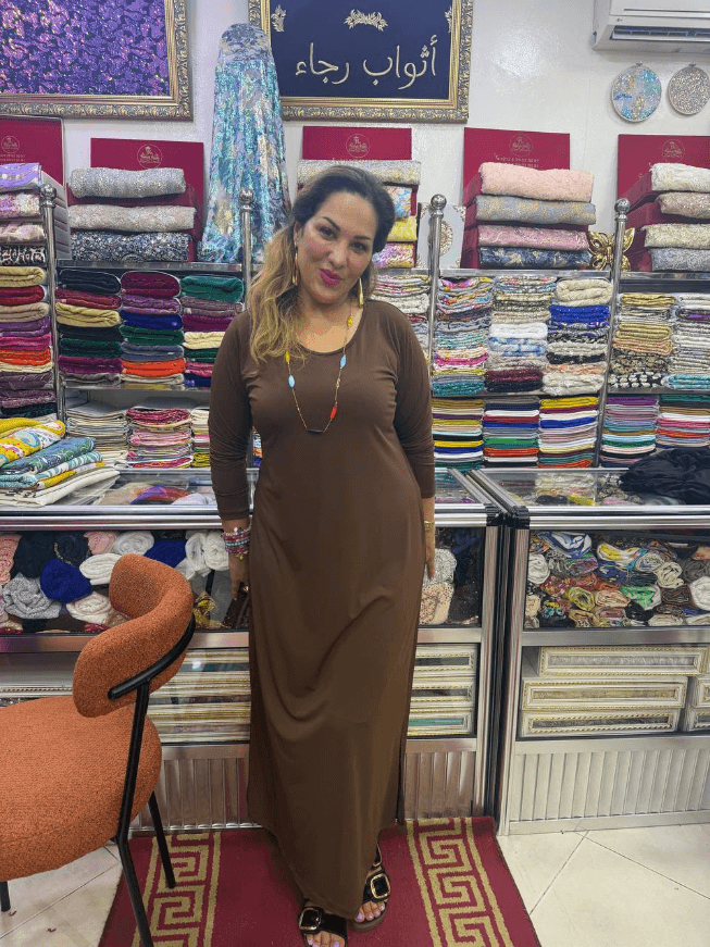 Ensemble Kimono Palmier 100% Lin & Robe Fluide