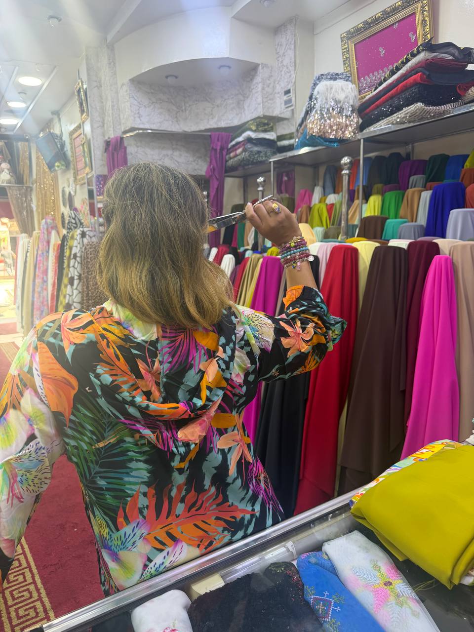 Robe Djellaba Flower 100% Coton